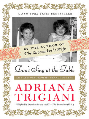 cover image of Don't Sing at the Table